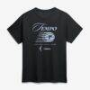 Toronto Tempo Logo Athletic Unisex In Motion T-Shirt - Black - Front View