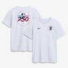 San Francisco Giants Nike Celebrating America's 250th Logo T-Shirt - White - Front View