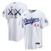 Los Angeles Dodgers Nike x KAWS Stadium Jersey - White - Front View