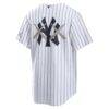 New York Yankees Nike x KAWS Stadium Jersey - White - Detail View