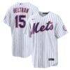 Carlos Beltran New York Mets Nike Home Replica 2026 Hall of Fame Patch Jersey - White - Front View
