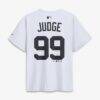 Aaron Judge New York Yankees Nike x KAWS Name & Number Max90 T-Shirt - White - Detail View