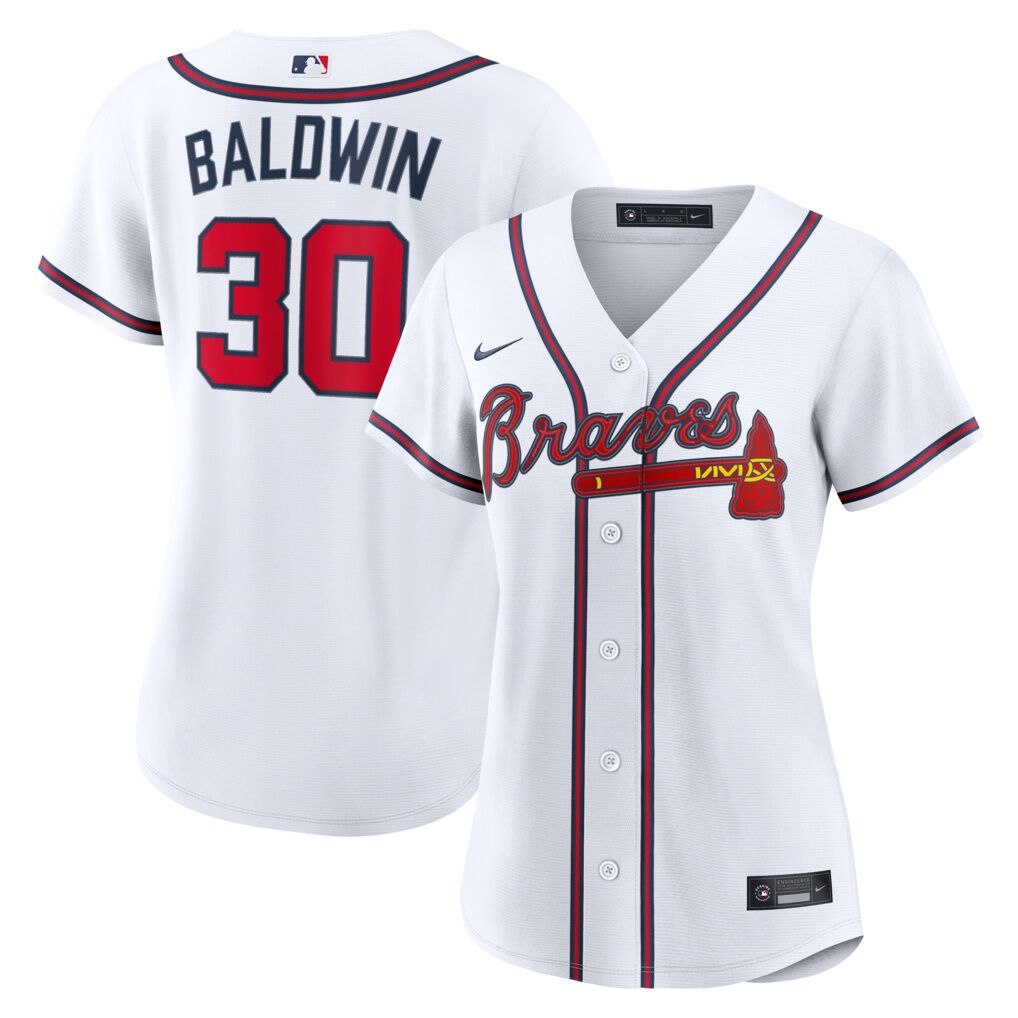 Drake Baldwin Atlanta Braves Nike Women’s Home Replica Jersey