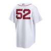 Wilyer Abreu Boston Red Sox Nike Home Replica Jersey - White - Detail View
