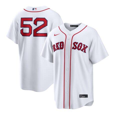 Wilyer Abreu Boston Red Sox Nike Home Replica Jersey - White - Front View