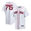 Carlos Narváez Boston Red Sox Nike Home Replica Jersey - White - Front View