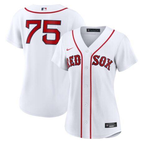 Carlos Narváez Boston Red Sox Nike Women's Home Replica Jersey - White - Front View