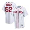 Wilyer Abreu Boston Red Sox Nike Home Replica Jersey - White - Front View