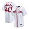 Willson Contreras Boston Red Sox Nike Home Replica Jersey - White - Front View