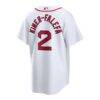 Isiah Kiner-Falefa Boston Red Sox Nike Home Replica Jersey - White - Detail View