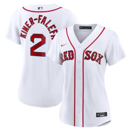 Isiah Kiner-Falefa Boston Red Sox Nike Women's Home Replica Jersey - White - Front View