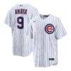 Miguel Amaya Chicago Cubs Nike Home Replica Jersey - White - Front View