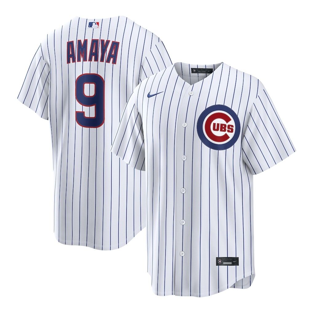 Miguel Amaya Chicago Cubs Nike Home Replica Jersey