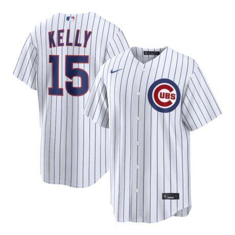 Carson Kelly Chicago Cubs Nike Home Replica Jersey - White - Front View