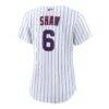 Matt Shaw Chicago Cubs Nike Women's Home Replica Jersey - White - Detail View