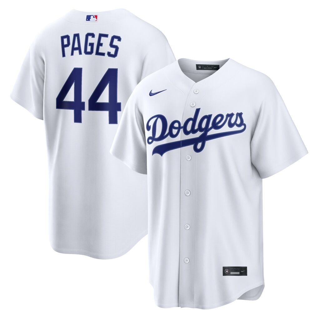 Andy Pages Los Angeles Dodgers Nike Home Replica Jersey