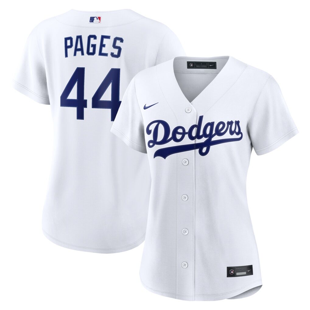 Andy Pages Los Angeles Dodgers Nike Women’s Home Replica Jersey
