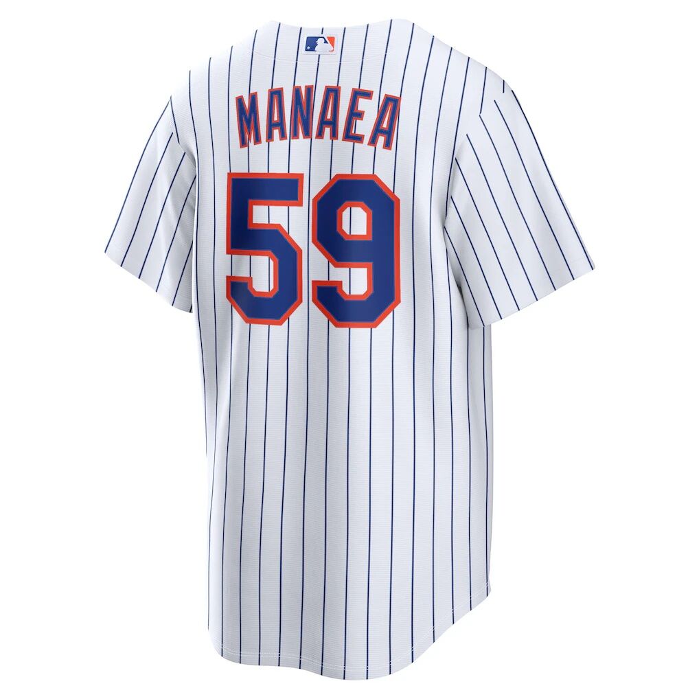 Sean Manaea New York Mets Nike Home Replica Jersey