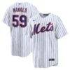 Sean Manaea New York Mets Nike Home Replica Jersey - White - Front View