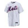 Clay Holmes New York Mets Nike Home Replica Jersey - White - Side View