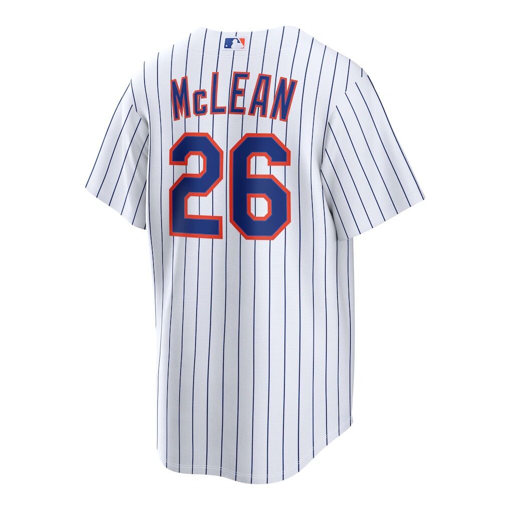 Nolan McLean New York Mets Nike Home Replica Jersey