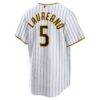 Ramón Laureano San Diego Padres Nike Home Replica Jersey - White - Detail View