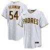 Freddy Fermin San Diego Padres Nike Home Replica Jersey - White - Front View