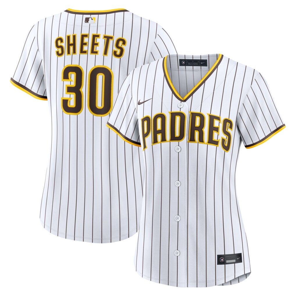 Gavin Sheets San Diego Padres Nike Women's Home Replica Jersey