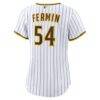 Freddy Fermin San Diego Padres Nike Women's Home Replica Jersey - White - Detail View