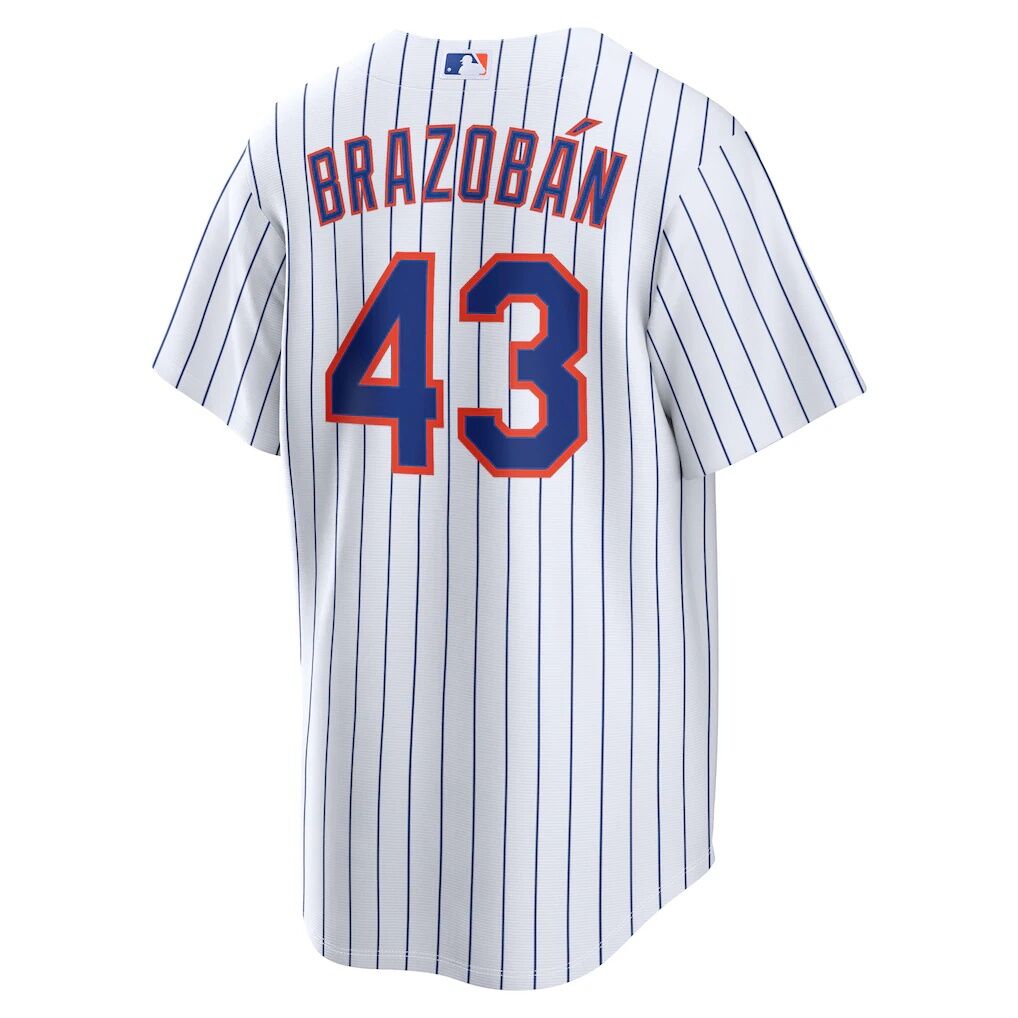 Huascar Brazobán New York Mets Nike Home Replica Jersey