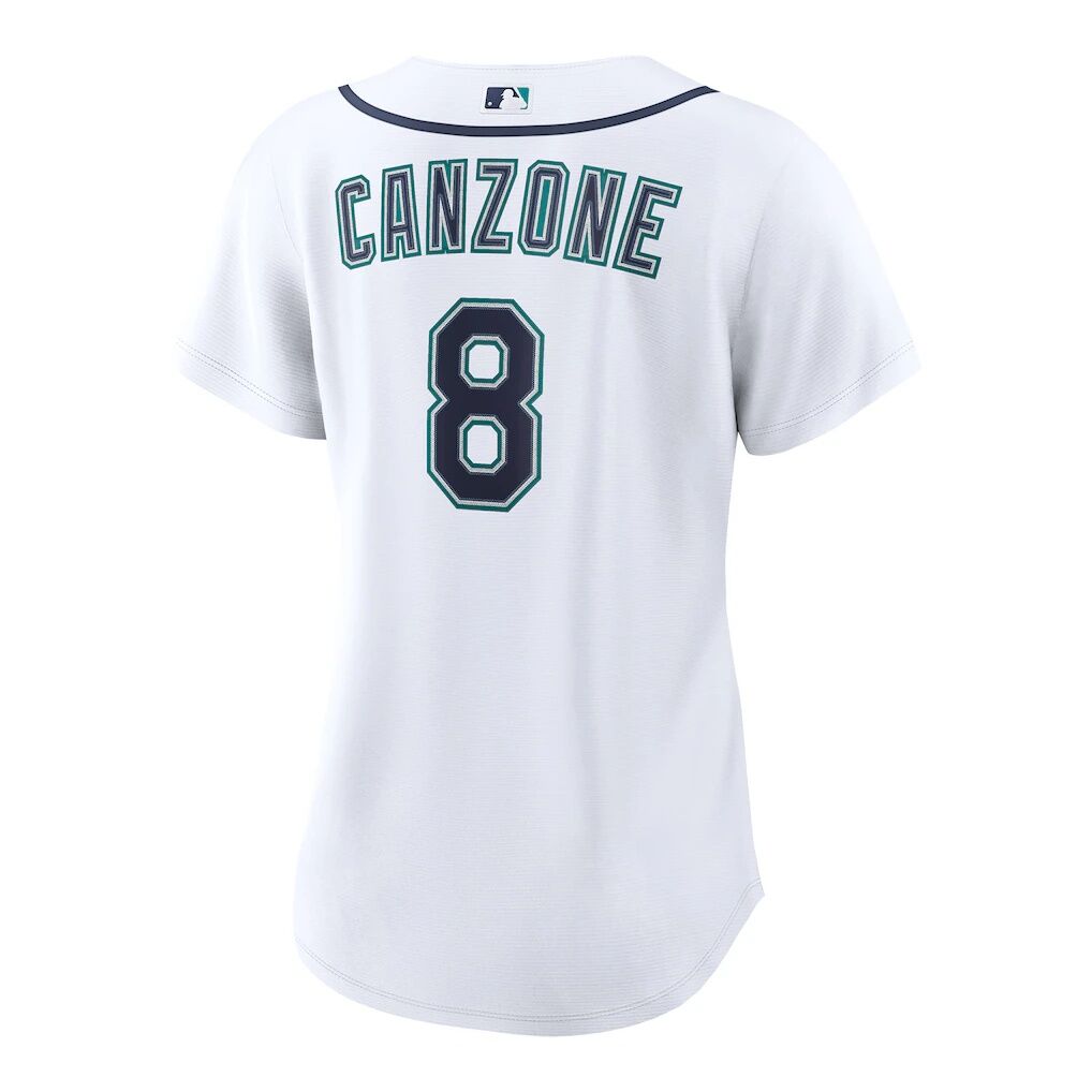 Dominic Canzone Seattle Mariners Nike Women's Home Replica Jersey