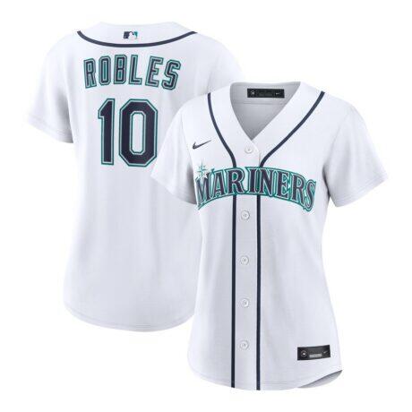 Victor Robles Seattle Mariners Nike Women's Home Replica Jersey - White - Front View