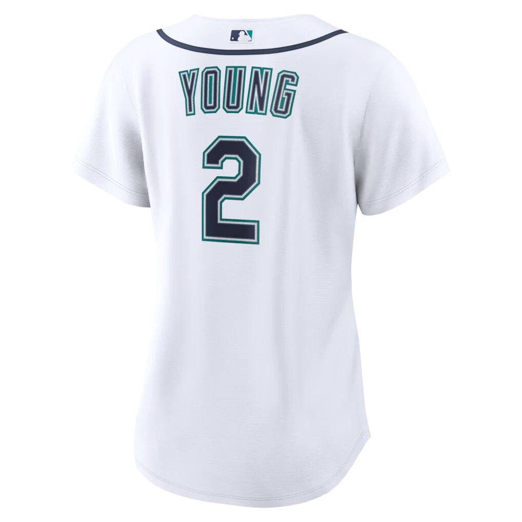 Cole Young Seattle Mariners Nike Women's Home Replica Jersey