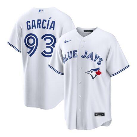Yimi García Toronto Blue Jays Nike Home Replica Jersey - White - Front View