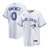 Andrés Giménez Toronto Blue Jays Nike Home Replica Jersey - White - Front View