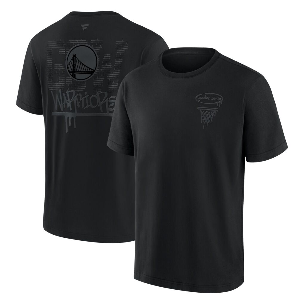 Golden State Warriors Fashion7 Blackout Heavyweight T-Shirt