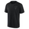 Denver Nuggets Fashion7 Blackout Heavyweight T-Shirt - - Side View