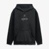 Los Angeles Lakers Fashion7 Black Out Hoodie - - Side View