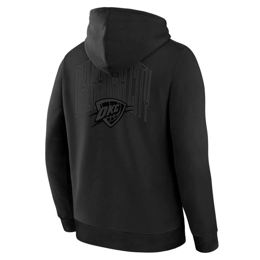Oklahoma City Thunder Fashion7 Black Out Hoodie