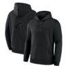 Cleveland Cavaliers Fanatics Black Out Hoodie - - Front View