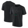 Dallas Stars Fashion7 Blackout Heavyweight T-Shirt - - Front View