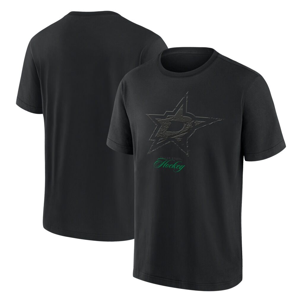 Dallas Stars Fashion7 Blackout Heavyweight T-Shirt