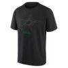 Dallas Stars Fashion7 Blackout Heavyweight T-Shirt - - Side View