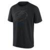 Tampa Bay Lightning Fashion7 Blackout Heavyweight T-Shirt - - Side View