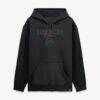 Edmonton Oilers Fashion7 Black Out Hoodie - - Front View