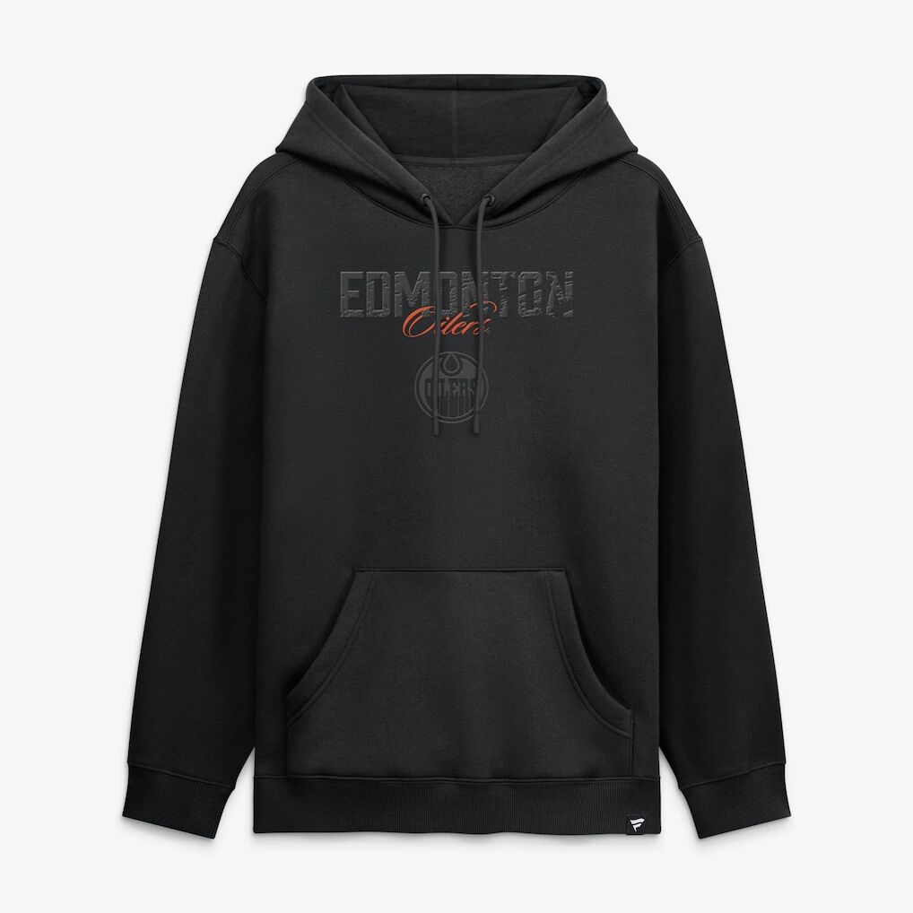 Edmonton Oilers Fashion7 Black Out Hoodie