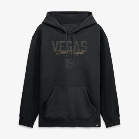 Vegas Golden Knights Fashion7 Black Out Hoodie - - Front View