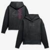 Colorado Avalanche Fashion7 Women's Blackout Hoodie - - Front View
