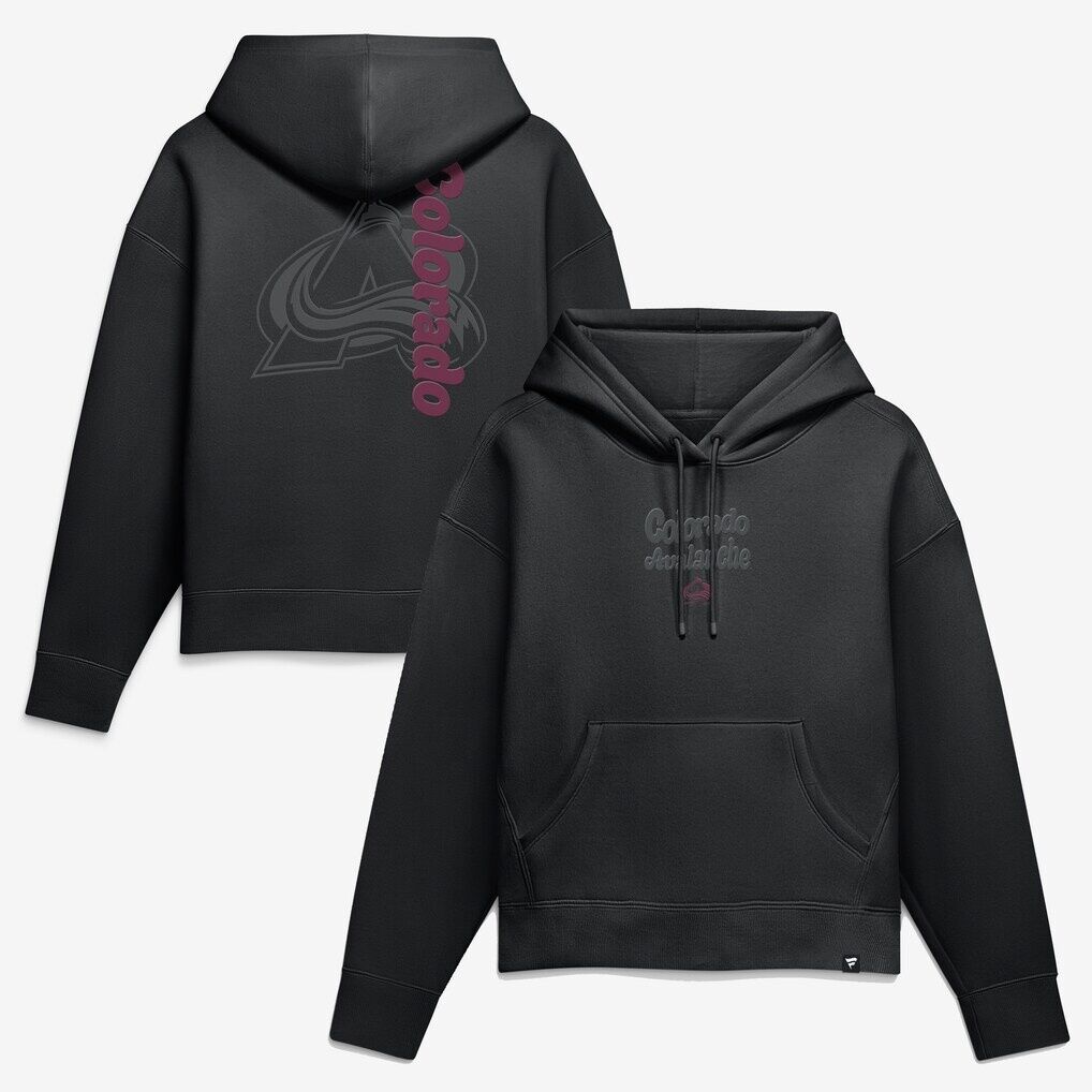 Colorado Avalanche Fashion7 Women's Blackout Hoodie