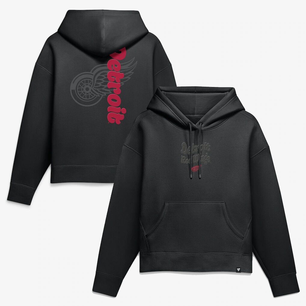 Detroit Red Wings Fashion7 Women's Blackout Hoodie